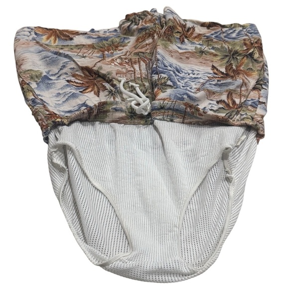 Reyn Spooner Lined Tropical Hawaiian Vacation Resort Swim Trunks Men's Size M - Picture 6 of 10